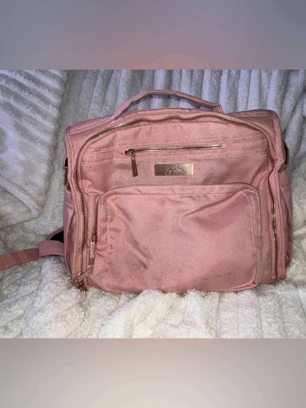 JuJuBe convertable Diaper Backpack / Messenger Bag
